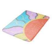 Tapis De Bain Pastel Sunrise (Angle)