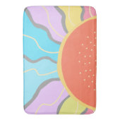 Tapis De Bain Pastel Sunrise (devant Vertical)