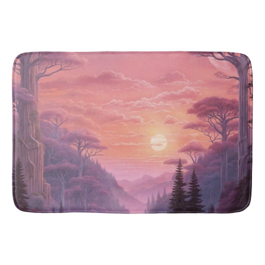 Tapis De Bain Pastel Sunset (Devant)