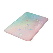 Tapis De Bain Pastel tourbillon holographique étoile ruban migno (Angle)
