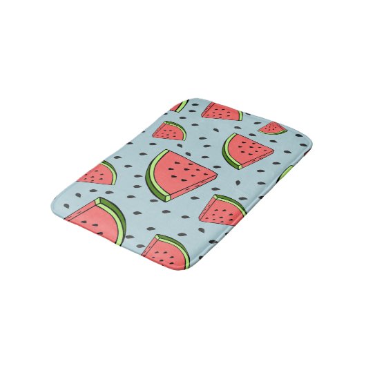 Tapis De Bain Pastèque (Angle)