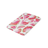 Tapis De Bain Pastèque à l'aquarelle 1 (Angle)