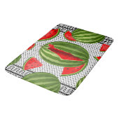 Tapis De Bain Pastèque Palestine - Slice (Angle)