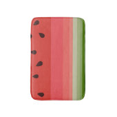Tapis De Bain Pastèque Ripe Juicy Délicieux Avec Conception De G (Devant (Vertical))