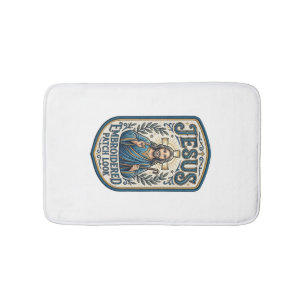 Tapis De Bain Patch brodé Jésus Regardez Patch brodé Jésus