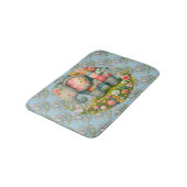 Tapis De Bain Patchwork Elephant Floral Meadow Charm (Angle)