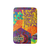 Tapis De Bain Patchwork indien turc festier Mandala (Devant (Vertical))