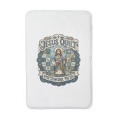 Tapis De Bain Patchwork Jésus Foi Patchwork Jésus (Devant (Vertical))