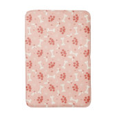 Tapis De Bain Pâtes et os de Noël Motif (Devant (Vertical))