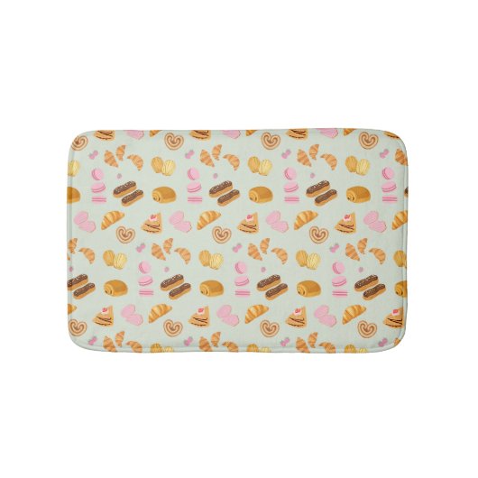 Tapis De Bain Pâtisseries à Paris (Devant)