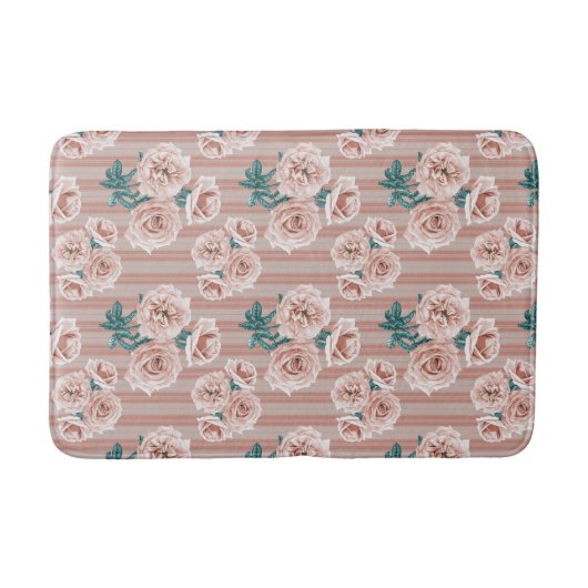 Tapis De Bain Patrimoine du jardin rose (Devant)