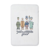 Tapis De Bain Patriotic Goose Lineup Vintage Vector Shirt_1 (Devant (Vertical))