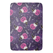 Tapis De Bain Patters de Cute Cats et Pumkins (devant Vertical)