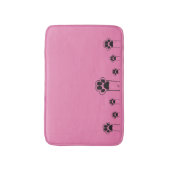 Tapis De Bain Pattes de chat (Devant (Vertical))