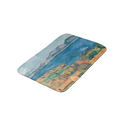 Tapis De Bain Paul Cezanne - Baie de Marseille, vue d'Estaque (Angle)