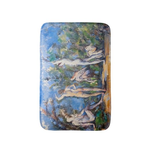 Tapis De Bain Paul Cezanne - Cinq Bathères (Devant (Vertical))