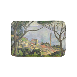 Tapis De Bain Paul Cezanne la mer au l'Estaque, 1878