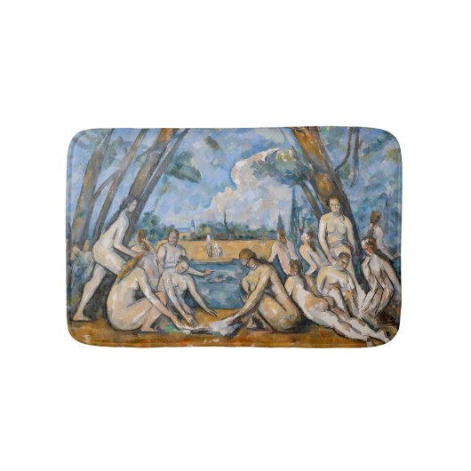 Tapis De Bain Paul Cezanne - Les Grandes Baignoires (Devant)