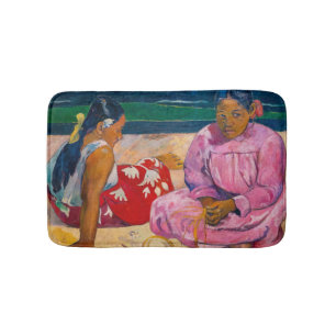 Tapis De Bain Paul Gauguin - Femmes de Tahiti sur la plage