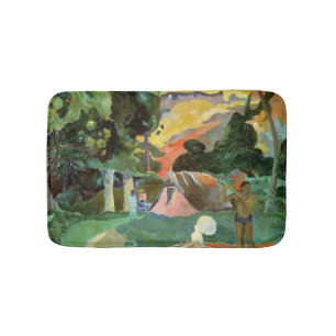 Tapis De Bain Paul Gauguin Matamoe ou, paysage avec des paons