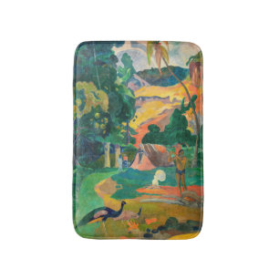 Tapis De Bain Paul Gauguin - Paysage aux paons / Matamoe