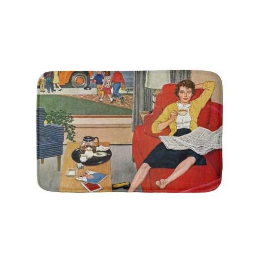 Tapis De Bain Pause-café de matin (Devant)