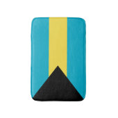 Tapis De Bain pavillon des Bahamas (Devant (Vertical))