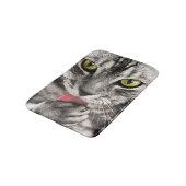 Tapis De Bain Paw de cueillette de chat Tabby (Angle)