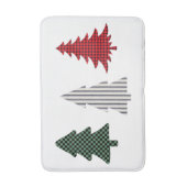 Tapis De Bain Pays Noël Arbres Bain Mat (Devant (Vertical))