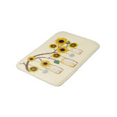 Tapis De Bain Pays Russe Mason Jaune Jarres Bain Mat (Angle)