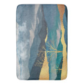 Tapis De Bain Paysage Abstrait bon accent (devant Vertical)