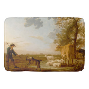 Tapis De Bain Paysage avec bétail Aelbert Cuyp