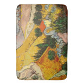 Tapis De Bain Paysage avec Maison et PloughmaVincent van Gogh (devant Vertical)