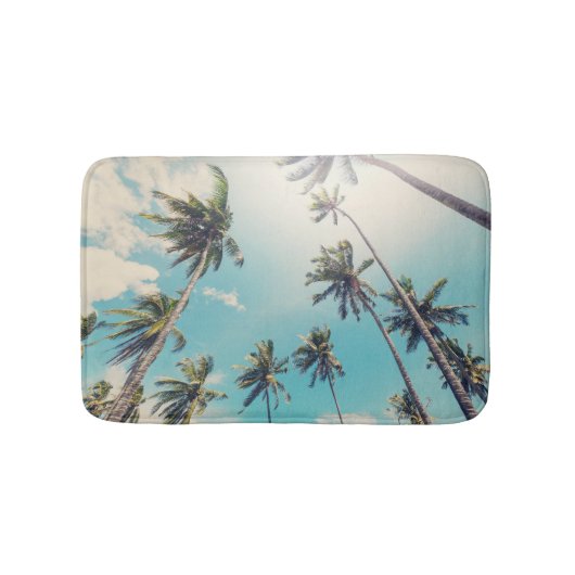 Tapis De Bain Paysage de plage tropicale de Serenity (Devant)
