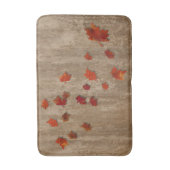 Tapis De Bain Paysage Feuille en chute (Devant (Vertical))