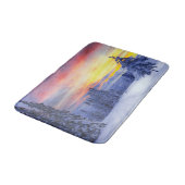 Tapis De Bain Paysage hivernal (Angle)