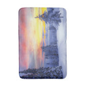 Tapis De Bain Paysage hivernal (Devant (Vertical))