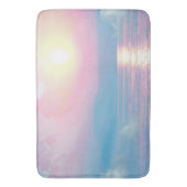 Tapis De Bain Paysage magique au coucher du soleil rose (devant Vertical)