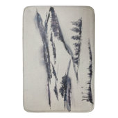 Tapis De Bain Paysage neigeux (devant Vertical)