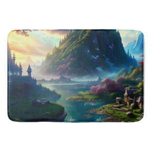 Tapis De Bain Paysage pittoresque Quatre