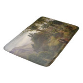 Tapis De Bain Paysage romantique allemand avec complexe de monas (Angle)