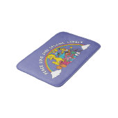 Tapis De Bain Peace, Love and Sesame Street (Angle)