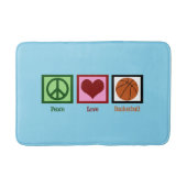 Tapis De Bain Peace Love Basket (Devant)