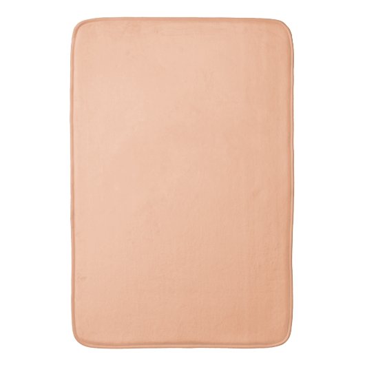 Tapis De Bain Peach Fuzz Solid (devant Vertical)