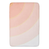 Tapis de bain Peach Swirls (devant Vertical)