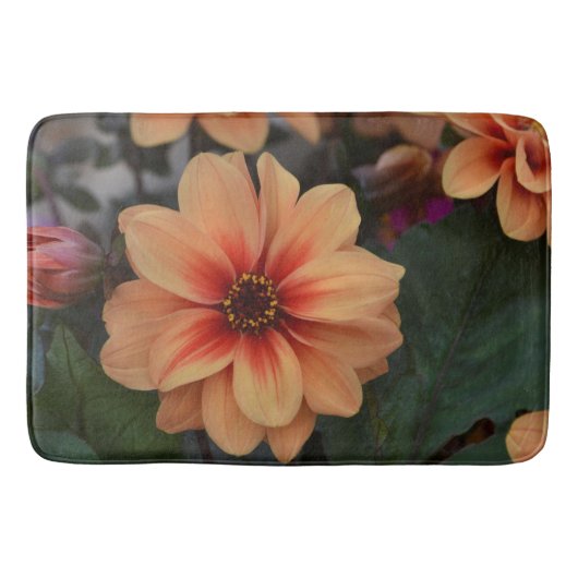 Tapis De Bain Peachy Floral Bath Mat (Devant)
