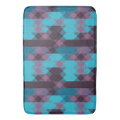 Tapis De Bain peacock blue, purple, topaz blue and thunder (devant Vertical)