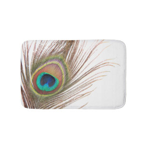 Tapis De Bain Peacock Plumes de bain Mat