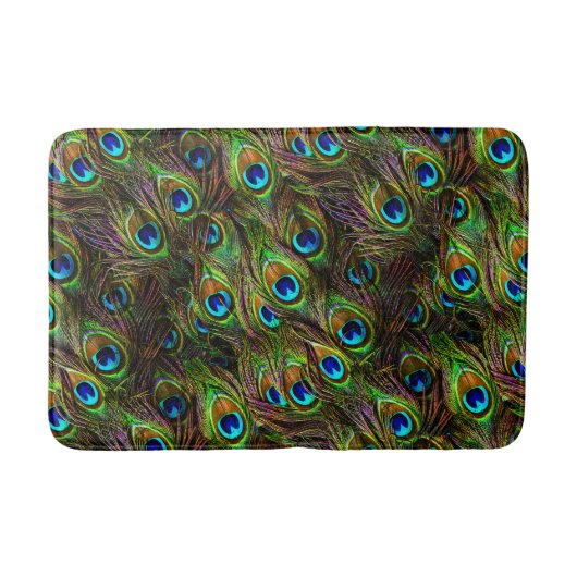 Tapis De Bain Peacock Plumes Invasion Bathmat (Devant)