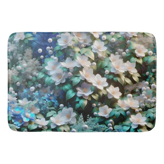 Tapis De Bain Pearlescent Flora (Devant)